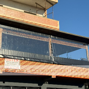 Tenda mushama per mbyllje anesore verandash, lokalesh Tenda mushama per mbyllje anesore verandash, lokalesh